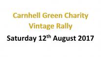 Carnhell Green Charity Vintage Rally will be held from 9am this Saturday, August 12, at fields close to Carnhell Green. Carnhell Green Charity Vintage Rally will be held from 9am this Saturday, August 12, at fields close to Carnhell Green.